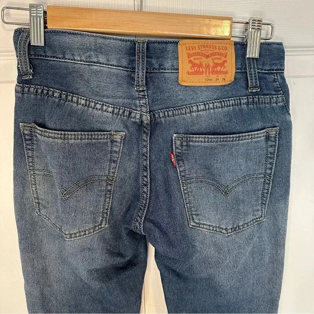 Levis 511 Knit Jeans Boys Size 12 W26x L26